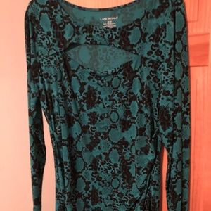 Lane Bryant keyhole blouse- brand new